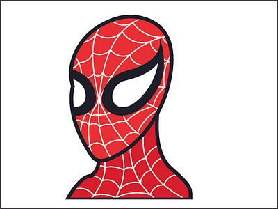 SPIDER MAN 01 design illustration logo minimal