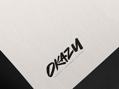 OKAZU logo and Illustration