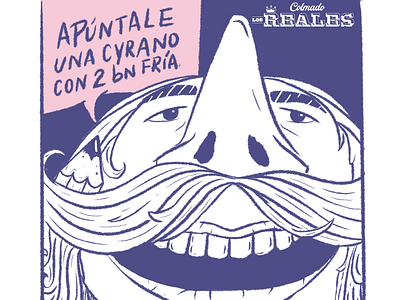 CYRANO pal colmado illustration