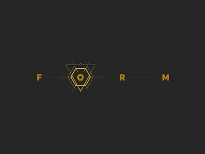 F O R M Logo design logo mark type