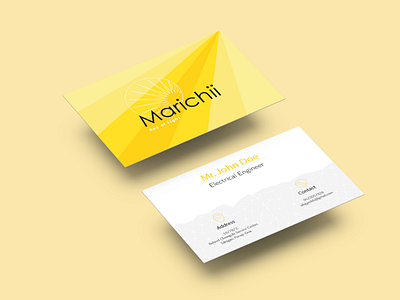 Business Card Design Front & Back