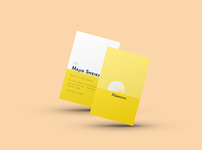 Vertical Business Card Design branding design graphic design illustration logo typography vector