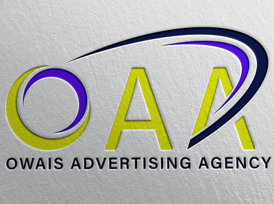 Advertisement advertising agency business card clean design flat graphic design illustrator logo logo design minimal modern typography