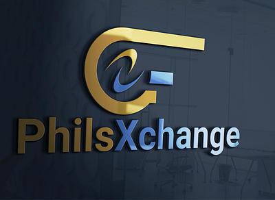 PhilsXchange1 brand clean design flat graphic design logo minimal modern typography ui