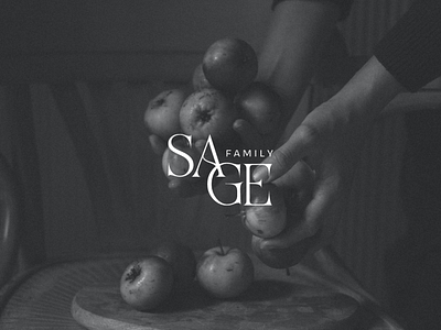 Sage Family branding design icon logo typography