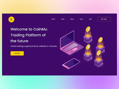 CoinMu - Herosection