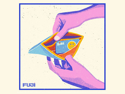 FUJI ALBUM COVER album cover cover art digitalart graphic design illustration music art