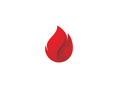 fire app branding colorfull design elegant fire icon logo stylish