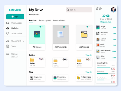 File Manager Dashboard