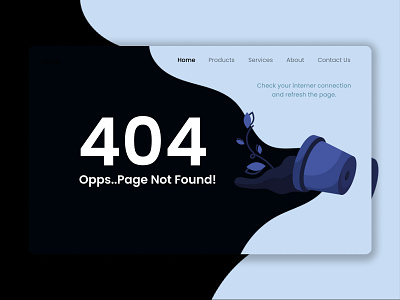 404 error page ui 404 app branding design eror illustration mobile page ui ux
