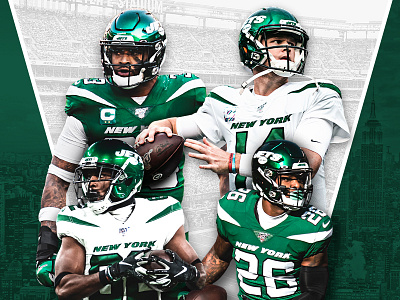 New York Jets designs, themes, templates and downloadable graphic elements  on Dribbble