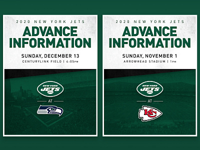 ADVANCE INFO COVER PAGES creative design football graphic design jets new york new york city new york jets nfl print typography