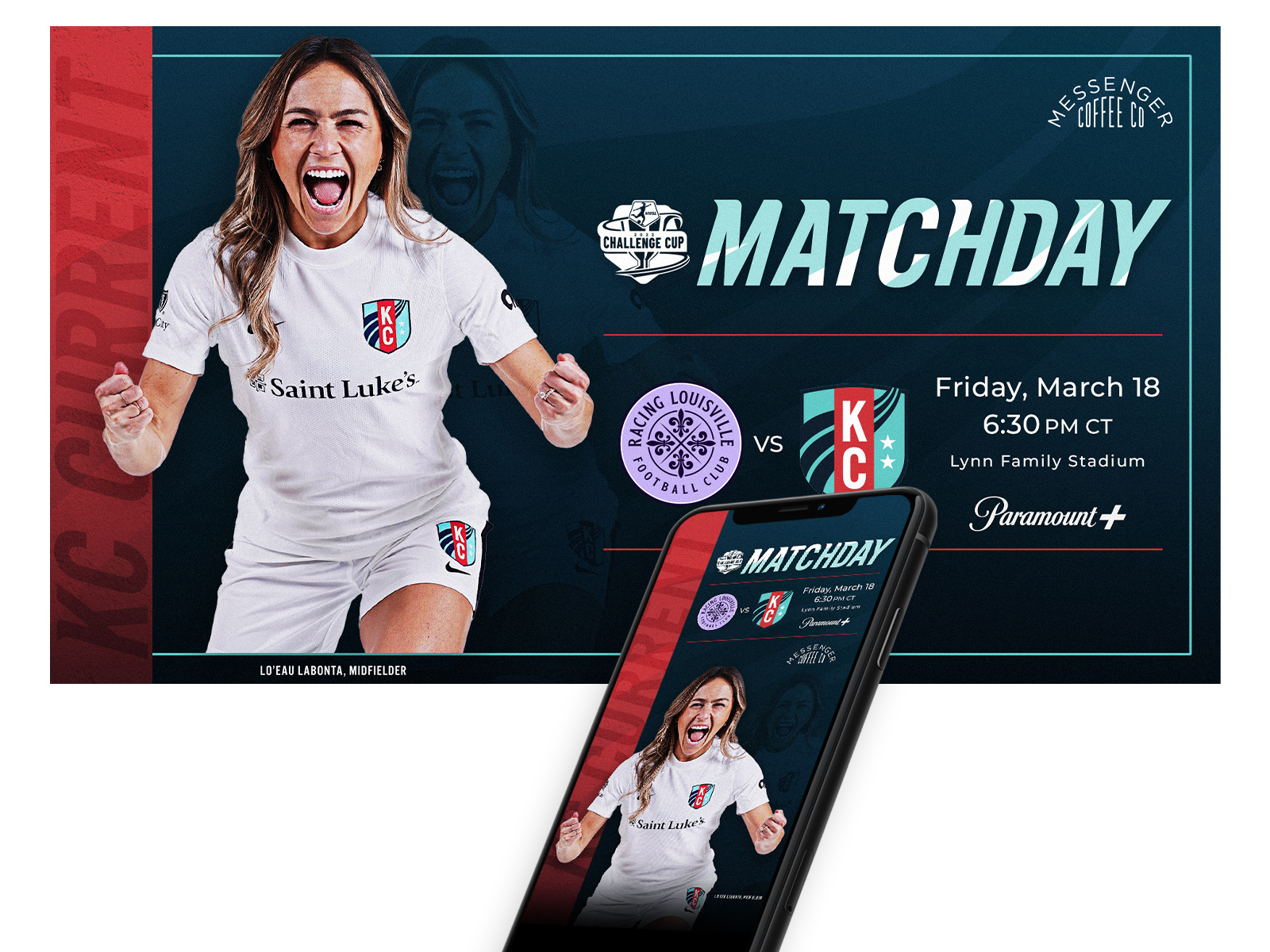 KC Current Matchday by Justin Garand on Dribbble