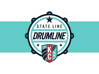 KC Current Drumline Logo creative design graphic design kansas kansas city kc current logo logo design nwsl soccer