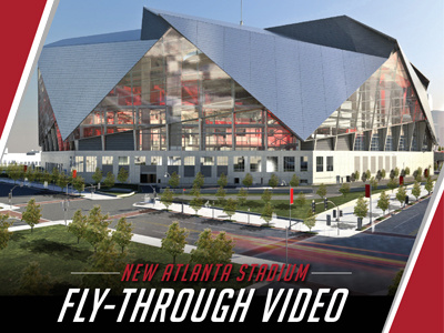 New Atlanta Stadium atl atlanta atlanta falcons falcons mls new atlanta stadium nfl stadium video web