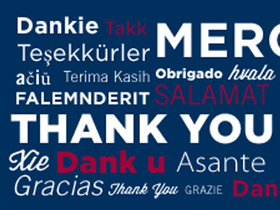 Thank You basketball blue creative design graphic design thank you typography word cloud words