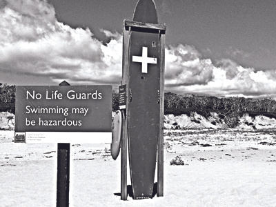 No Life Guards beach black and white iphone island life guard marthas vineyard mv new england ocean photography sea summer