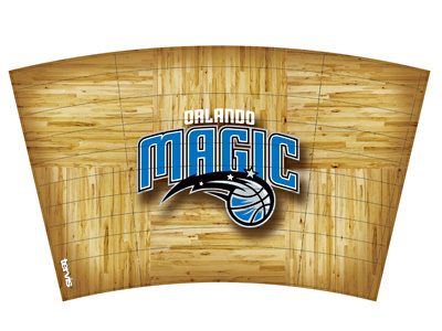 Parquet amway center basketball blue fl florida grassroots magic nba orlando orlando magic print pure magic