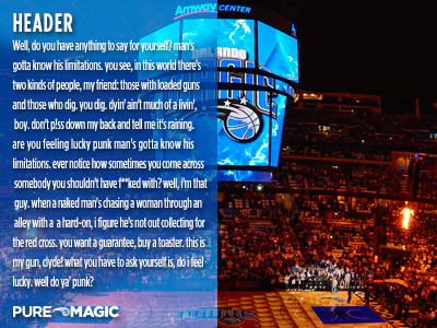 Template amway center basketball blue florida magic nba orlando orlando magic print pure magic typography