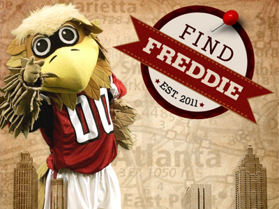 Find Freddie atlanta falcons facebook freddie falcon mascot nfl retro vintage
