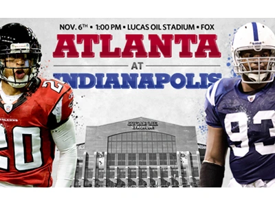 Falcons / Colts atlanta falcons colts football indianapolis nfl pro football web