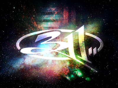 311 Day 311 311 day design digital galaxy music nebula poster space three eleven