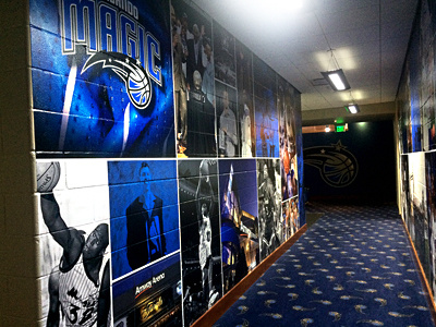 Magic Locker Room Hallway