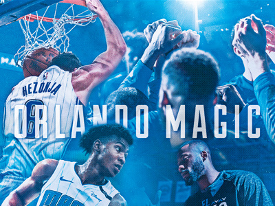 Poster Mashup blue color design editing fl graphic design magic orlando orlando magic photography photoshop poster