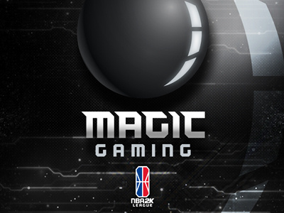 Magic Gaming Media Guide design digital magic nba2k orlando orlando magic photoshop type