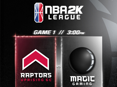 NBA2K Matchups design esports gaming graphic design nba nba2k orlando orlando magic photoshop