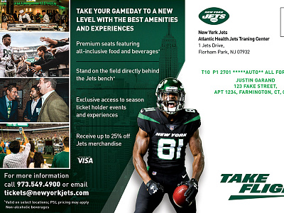 New York Jets  Clubs and Premium Seating