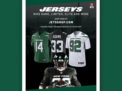 Jets Shop Yearbook Ad by Justin Garand on Dribbble