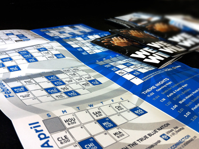 Pocket Schedule basketball calendar design fl florida graphic design layout magic nba orlando orlando magic print schedule sports design typography we will