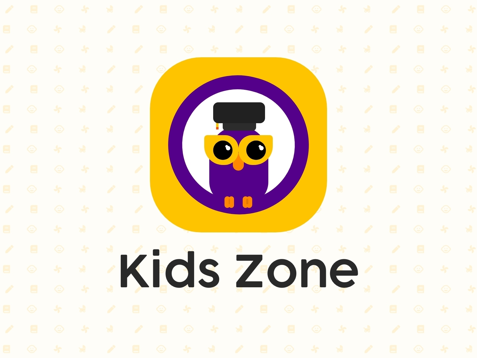 Kidszone Logo by NaveenKumar S J on Dribbble