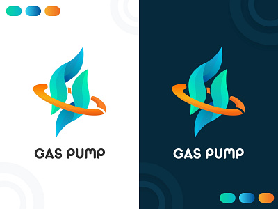 Gas station logo logo