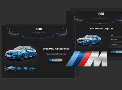 BMW ui ux web webdesign