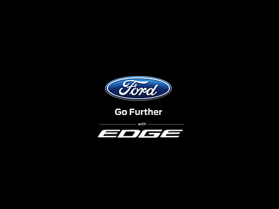 Ford Logo - Go Further Interpretation animation car ford high octane vehicle