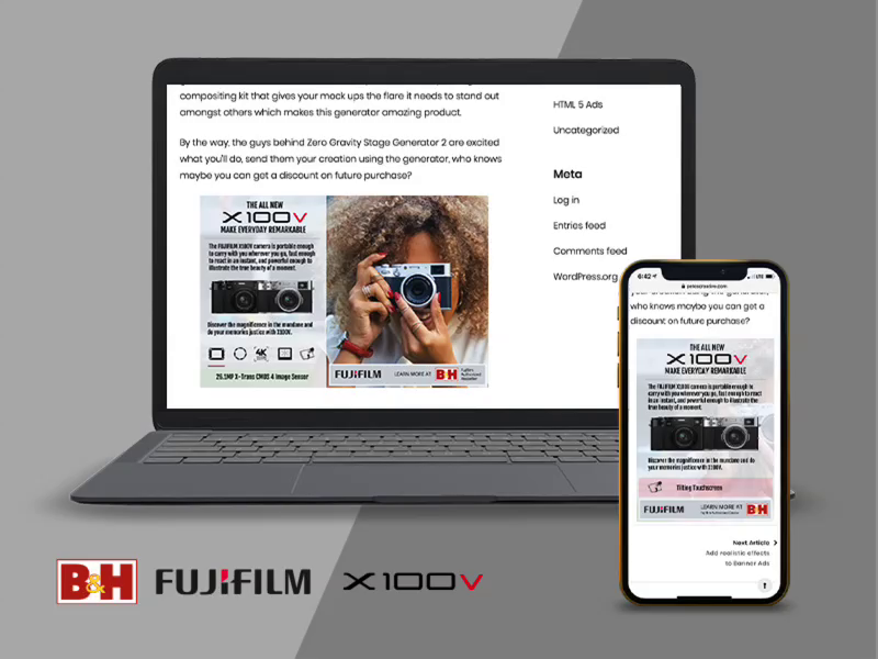 Fujifilm X100v Designs, Themes, Templates And Downloadable Graphic ...