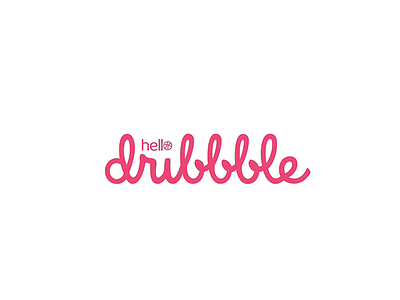 Hello Dribbble animation hello dribble photoshop tumult hype