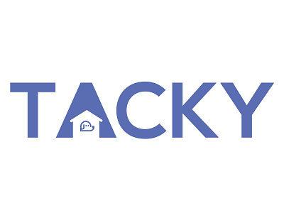 TACKY branding design flat graphic design illustration illustrator logo minimal typography vector
