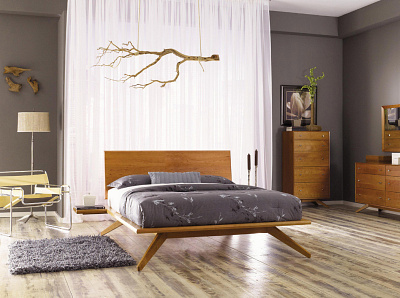 Bo giuong tu go tu nhien sang trong bed bedroom giường gỗ giường ngủ wood bed