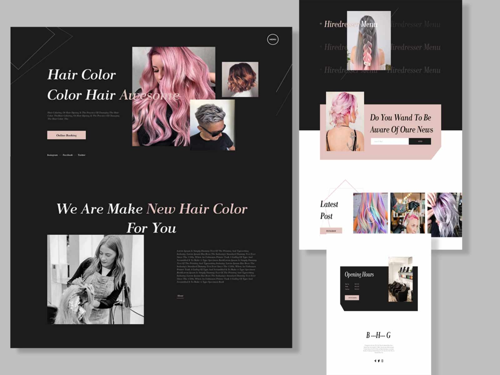 hair color by shahnaz2020 on Dribbble