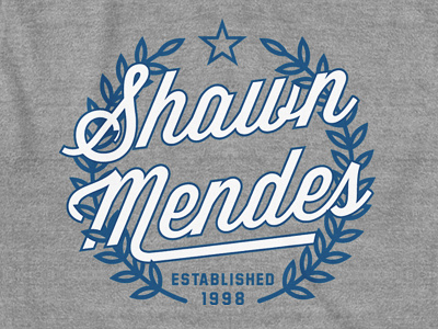 Shawn Mendes apparel doublestruck designs graphic design