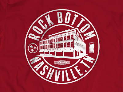 Rock Bottom apparel design doublestruck designs nashville rock bottom