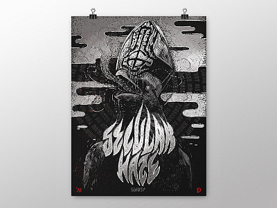 Ghost - Secular Haze aiga always summer poster show doublestruck designs graphic design illustration