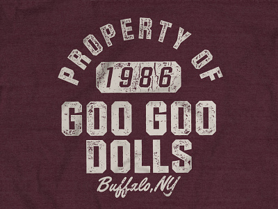 Goo Goo Dolls doublestruck designs goo goo dolls graphic design merch music