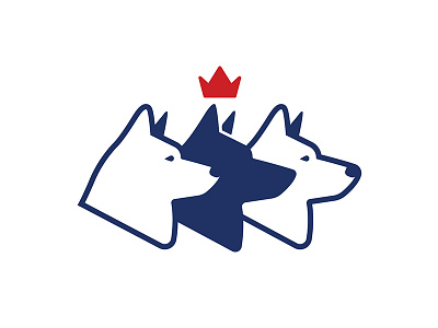 Leader of the Pack branding canines dogs graphic design logo nashville