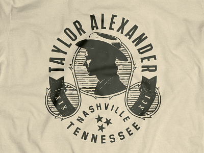 Taylor Alexander apparel country music graphic design merch music nashville