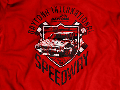 Daytona International Speedway classic daytona design speed stock car racing vintage