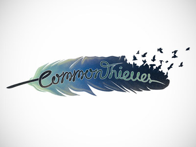 Common Thieves common thieves feather t shirt design